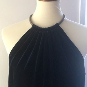 New ! Laundry by Shelli  Segal velour dress
